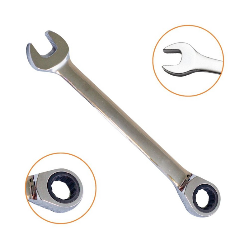 Chave Catraca Fixa 10mm Aço Cromo Vanádio-LOTUS