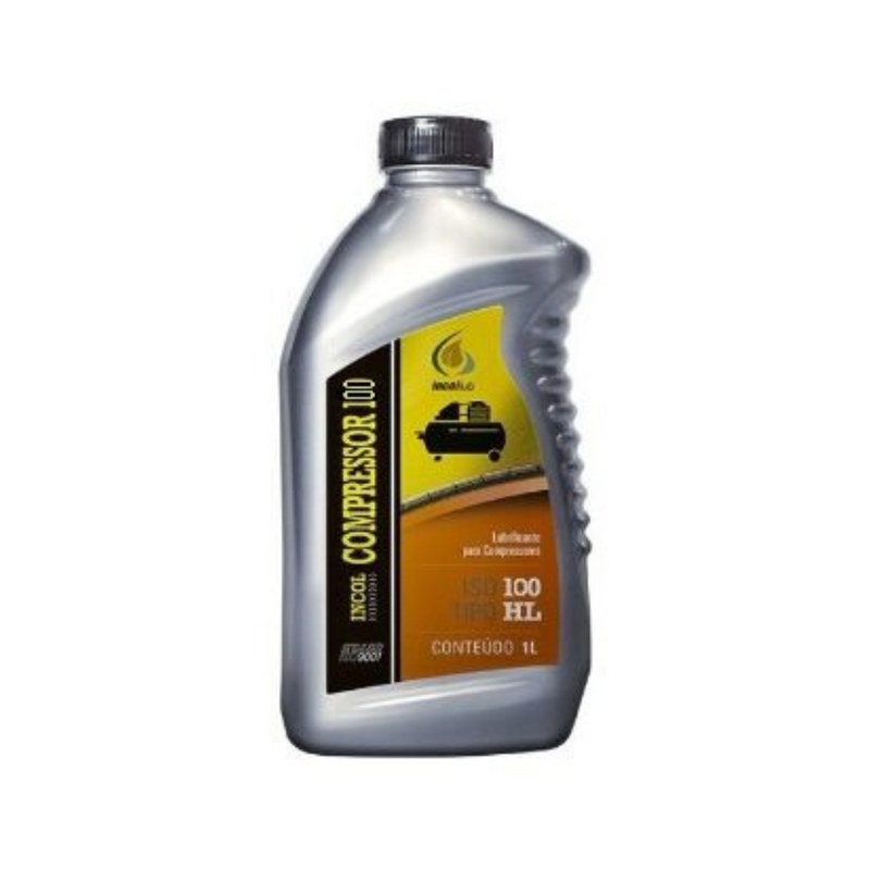 OLEO PARA COMPRESSOR E HIDRAULICO 100 -150 1L INCOL - LUB