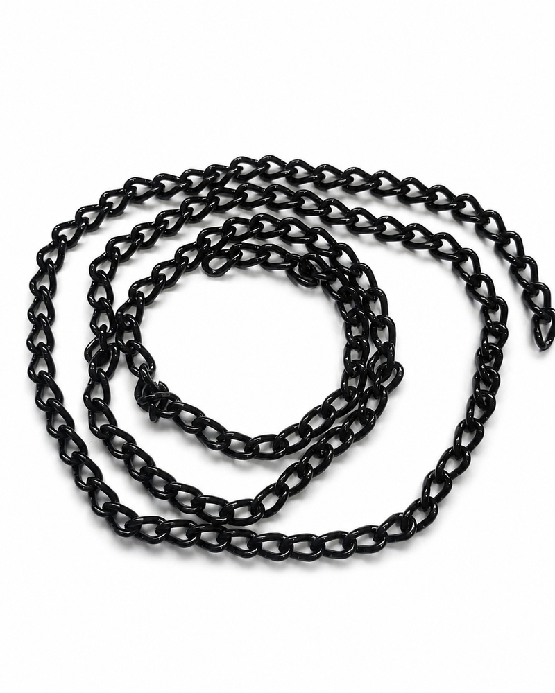 Corrente para Trinco Basculante Preto 1Metro 1003-VSM