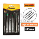 JOGO DE PINCAS DE ACO, 4PCS / SPARTA