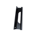 Puxador Aluminio Portao Frisado 120mm Preto