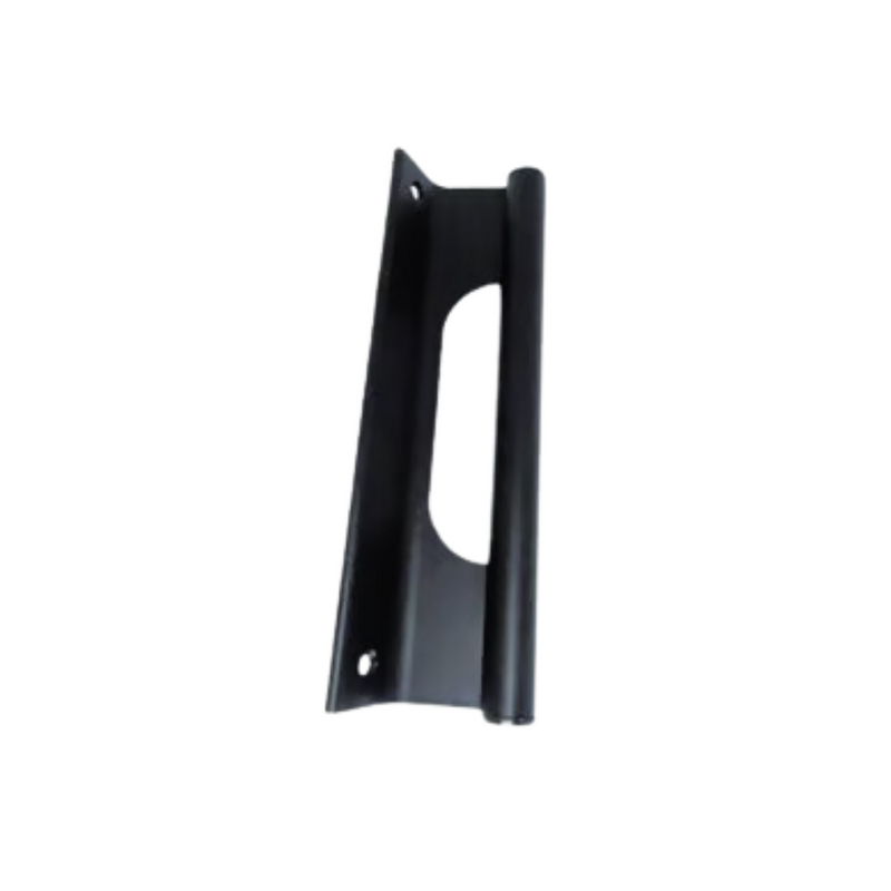 Puxador Aluminio Portao Frisado 120mm Preto