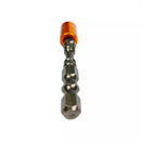 BITS PONTEIRA AMARELO 65MM PH2 X 10 CROMO VANADIO - TITANIUM