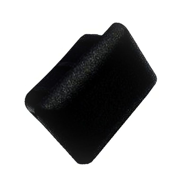 P615 - PONTEIRA RETANGULAR INTERNA 20X30 PRETA PLASTICA (RETA)