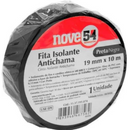 10 PÇS FITA ISOL 19MMX05M PRETA 954