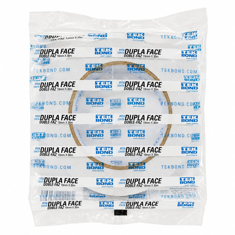 Fita Dupla Face Tekbond Doble-Faz 19mm x 30m