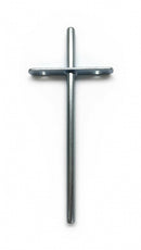SUPORTE INVISIVEL 25CM GALVANIZADO