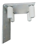 GUIA P/ PORTÃO DE CORRER AÇO GALVANIZADO C/4 ROLETES - COMPLETO ESPECIAL