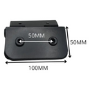 DOBRADICA AUTOMATICA PARA BOX MGV 1114 PRETO