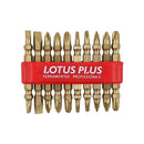 BITS JOGO PONTEIRA DUPLA S2 65MM C/10 C/IMA PLUS 100/10