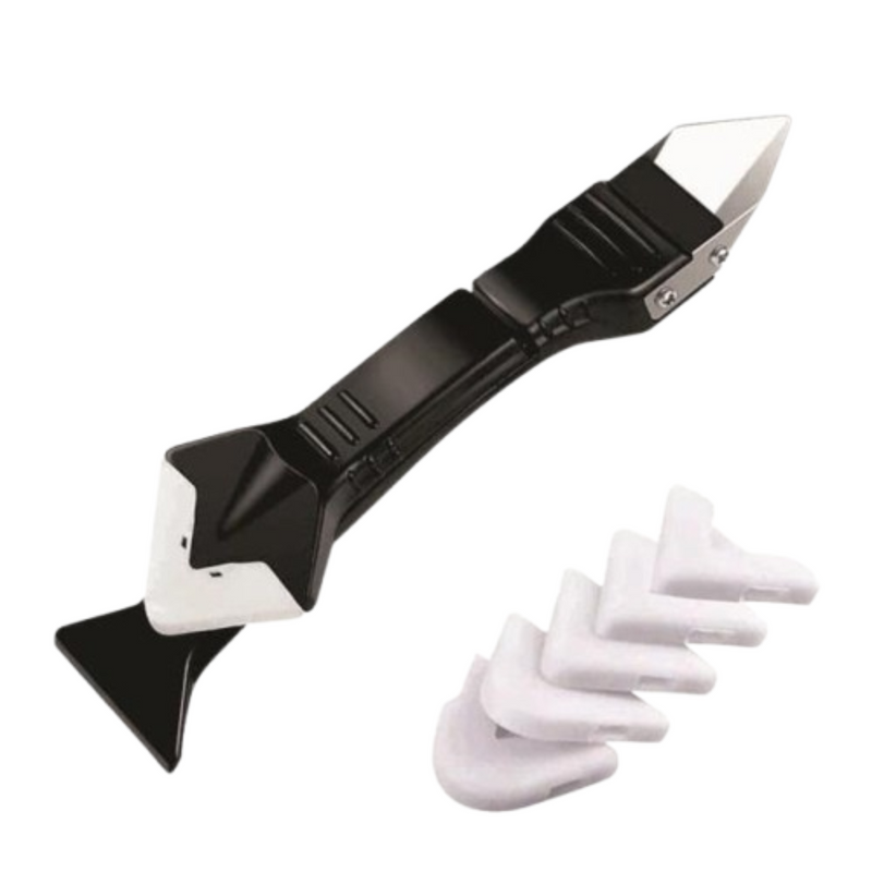 RASPADOR E APLICADOR DE SILICONE 5 EM 1 - MUNDI