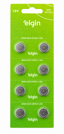 PILHA BATERIA 1,5V LR44 AG13 LR1154 ELGIN