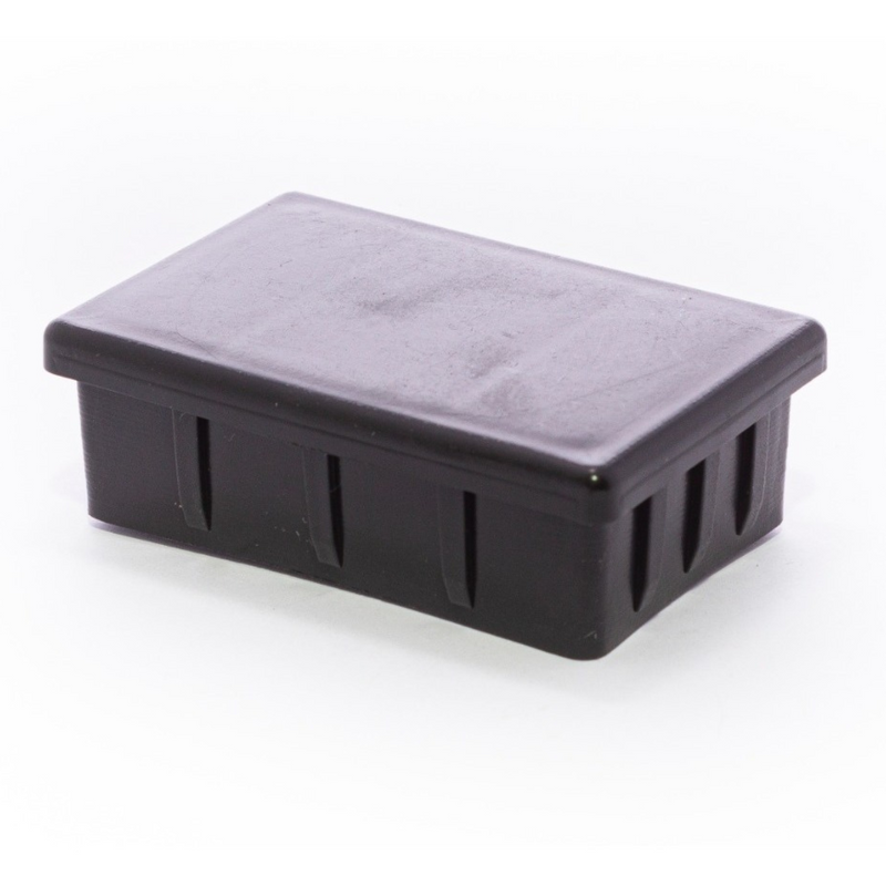PONTEIRA QUADRADA INTERNA 60X40 PRETA PLASTICA (RETA)
