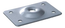 CHAPA DE FIXACAO ACO 5/16 (30X45) ZB