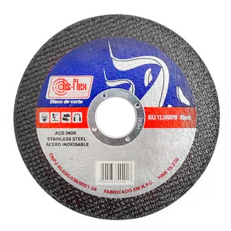 DISCO ABRASIVO CORTE EXTRA F.115X1,0X22,2MM OURO Disflex