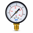 Manômetro Genebre 1/4 BSP 0-25 Bar 0-400 PSI Ø53mm