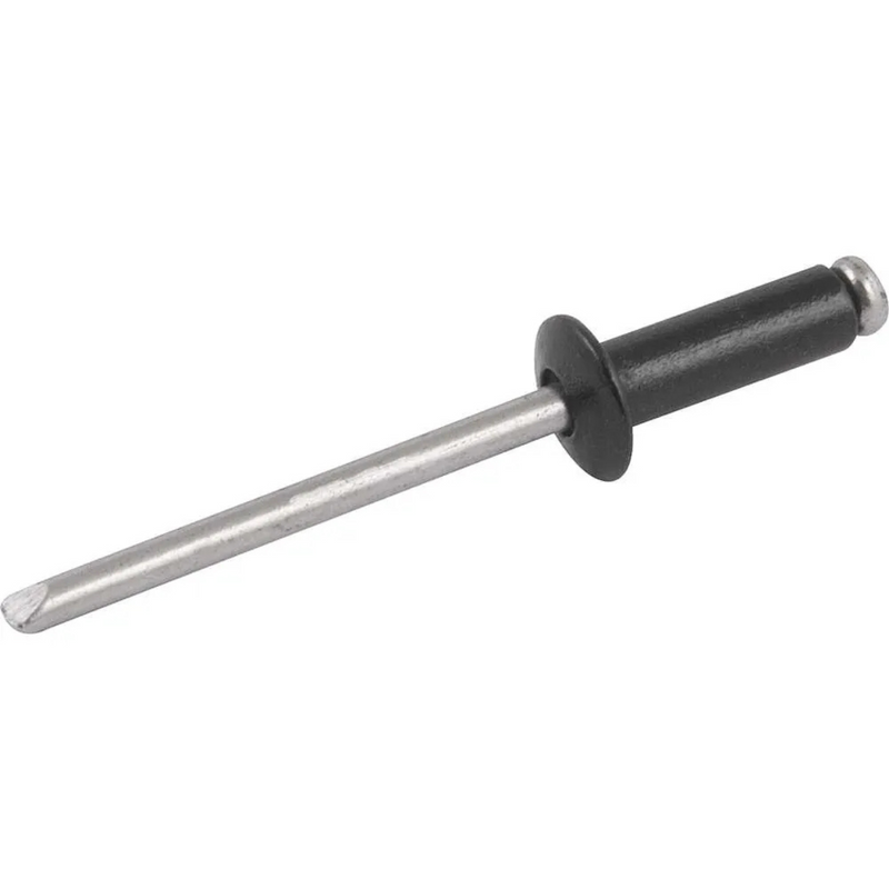 REBITE DE REPUXO 516 MM 4,8 X 16 C/500 PÇS - PRETO REBISUL