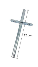 SUPORTE INVISIVEL 25CM GALVANIZADO