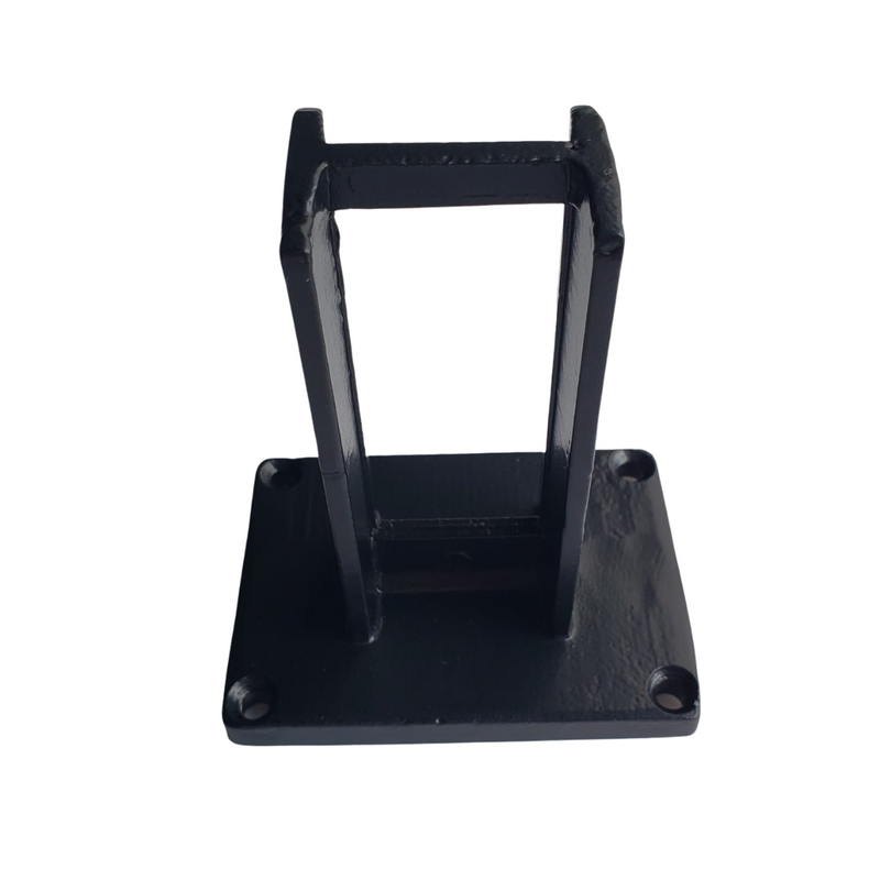 SAPATA PC004 BASE RETA 38 X 50MM PINT PRETA