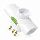 TEE PLUGUE T 3 SAIDAS 3P 10A BR - DANEVA
