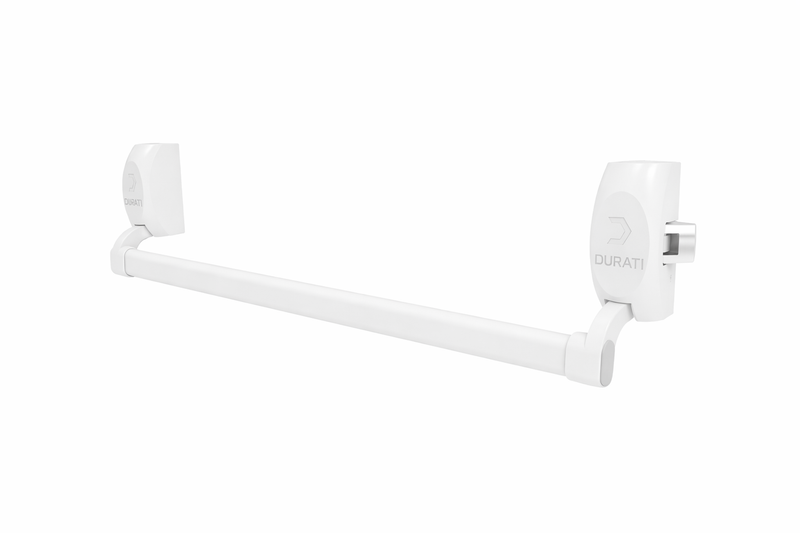 BARRA ANTI PANICO CLASSIC PUSH SIMPLES F H/V 1,20MT BRANCO (W2120S-HV-BC) (K)