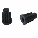 BUCHA 5/8 P/ RODIZIO 6MM (RE30/38) PRETO