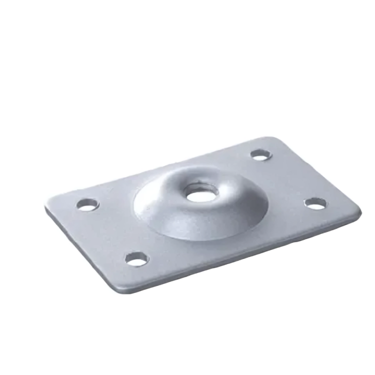 CHAPA DE FIXACAO ACO 1/4 (30X45) ZB