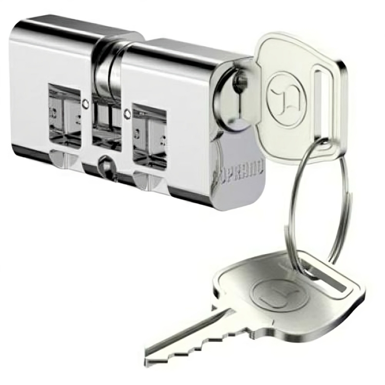 CILINDRO PARA FECHADURA SOPRANO ORIGINAL 7030 CROMADO