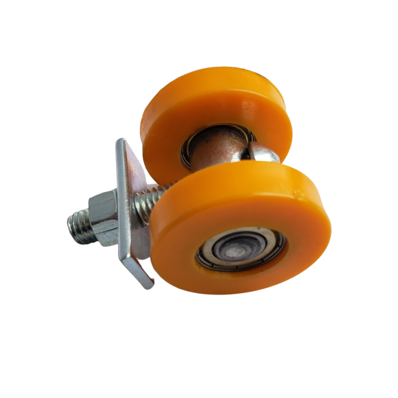 RODIZIO DUPLO NYLON 40MM
