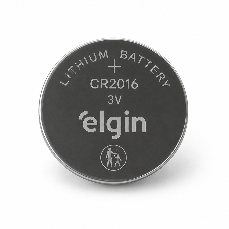 PILHA BATERIA BOTAO LITIO 3V CR 2016 1,6mmx20mm ELGIN