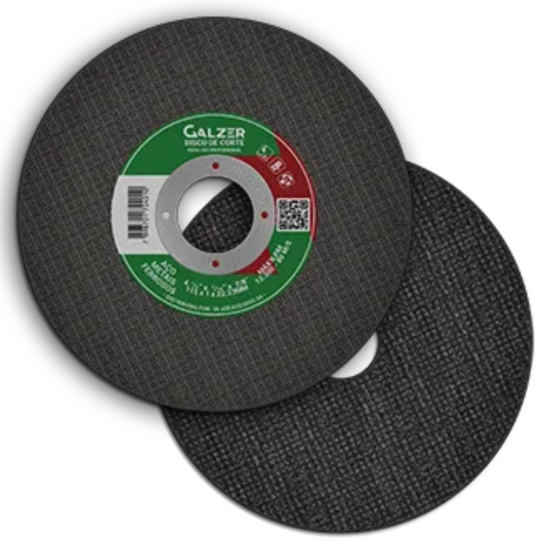 DISCO ABRASIVO DE CORTE 4.1/2 115X3.0X22.23 FERROSO GALZER
