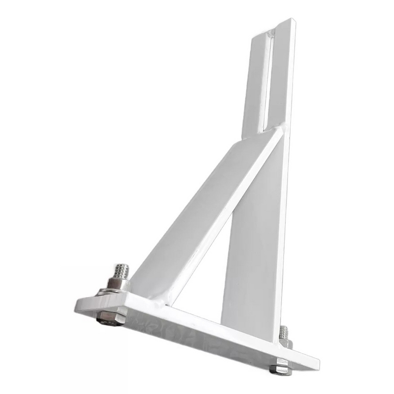 SUPORTE DE MOTOR DE PORTAO BASC ALUMINIO BRANCO