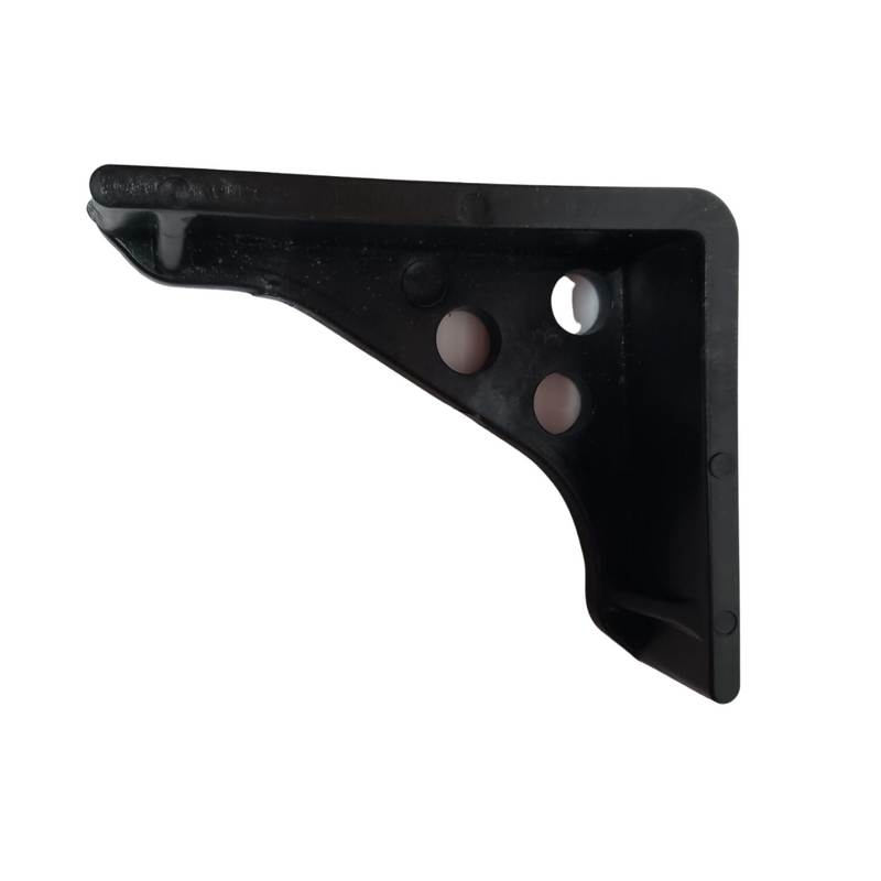SUPORTE BATENTE LATERAL DE PORTAO PLASTICO PRETO