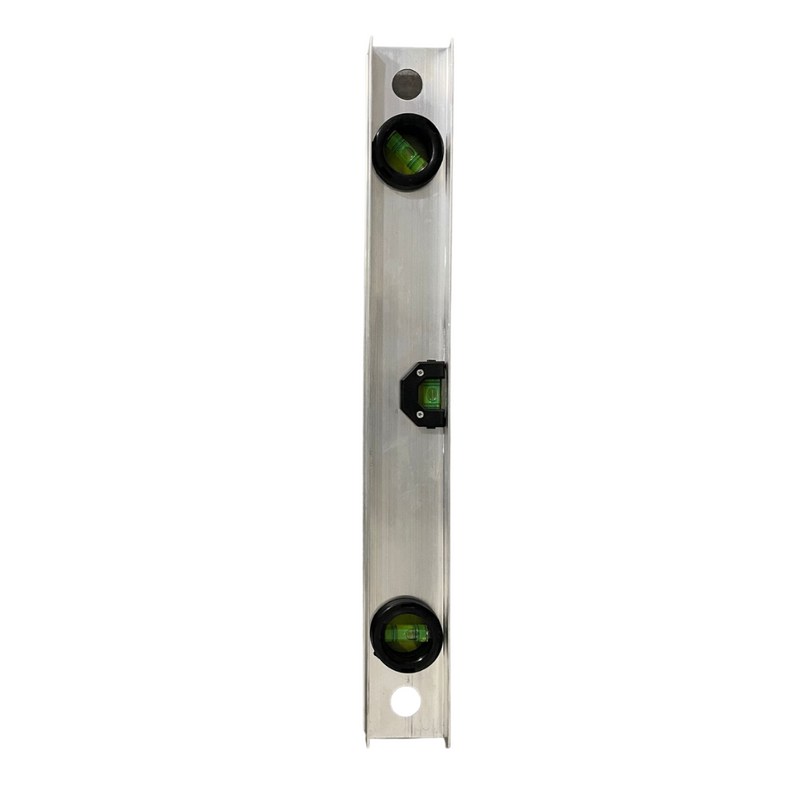 NIVEL DE ALUMINIO 16" 2 AMPOLAS - CROP FERRAMENTAS