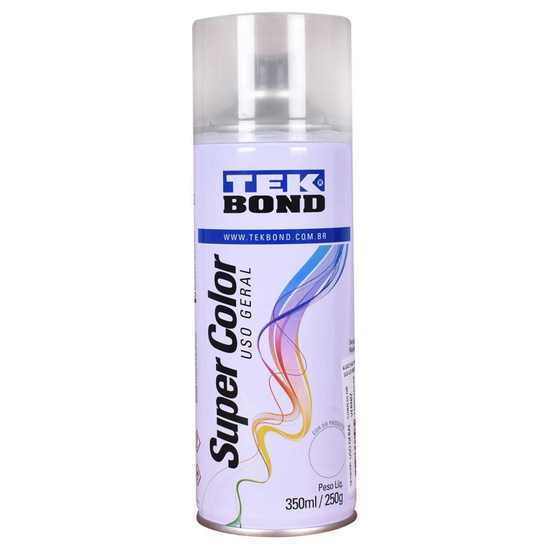 TINTA SPRAY USO GERAL VERNIZ FOSCO 350ML/250G - TEKBOND