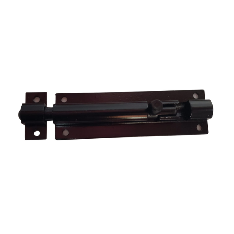 Ferrolho Aluminio 4  Preto (100mm)
