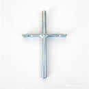 SUPORTE INVISIVEL 15CM GALVANIZADO