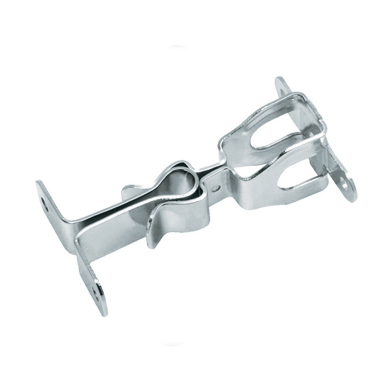 CALCO PARA PORTA PAREDE CROMADA SOPRANO