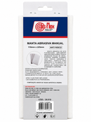 MANTA ABRASIVA MANUAL BRANCA 110x225mm PACOTE COM 3 FOLHAS