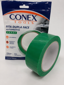 FITA DUPLA FACE AUTOMOTIVA 24mm X 2m VERDE CONEX