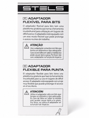 Extensão Flexível Para Bits 1/4 145mm Cromo Vanádio