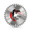 DISCO SERRA CIRCULAR PARA MADEIRA, 110MM (4,3/8POL.) X 22,23MM, 40 DENTES, ANEL DE REDUCAO, 1PC//MTX