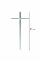 SUPORTE INVISIVEL 20CM GALVANIZADO