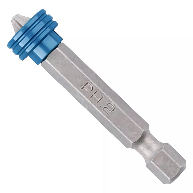 BITS PHILLIPS PH2, IMANTADO COM LIMITADOR, ACO RAPIDO, 50MM, 1PC // GROSS