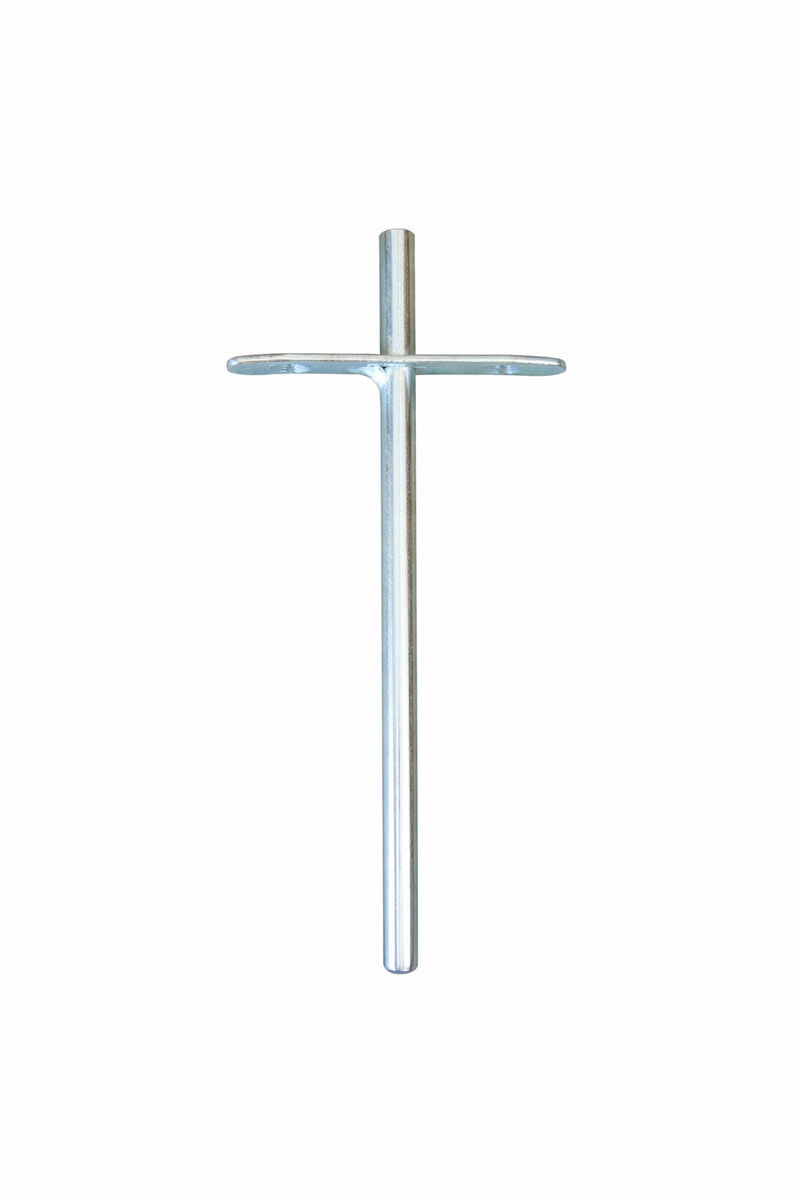 SUPORTE INVISIVEL 20CM GALVANIZADO