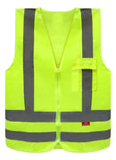 Colete Refletivo Amarelo AV com Zíper G Plastcor Cl. 2