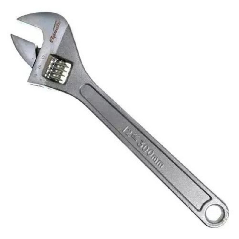 CHAVE INGLESA ACO CARBONO CROMADO 12" - BRAMIX