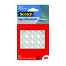 ANTI-IMPACTO SILICONE REDONDO MEDIO 10mm NB-002 c/12un-PRODUTO NAO PERIGOSO