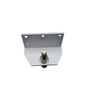 Mancal Cantoneira Aluminio Branco c/ Parafuso inox
