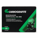 Máscara Respiratória 2 Entradas Filtros CG 306 (Sem Filtro)